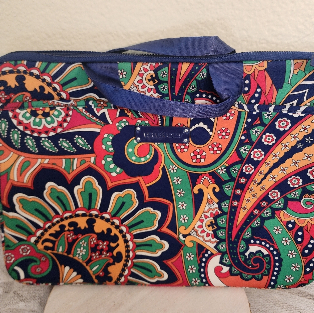 Vera Bradley Vibrant Paisley Laptop Case